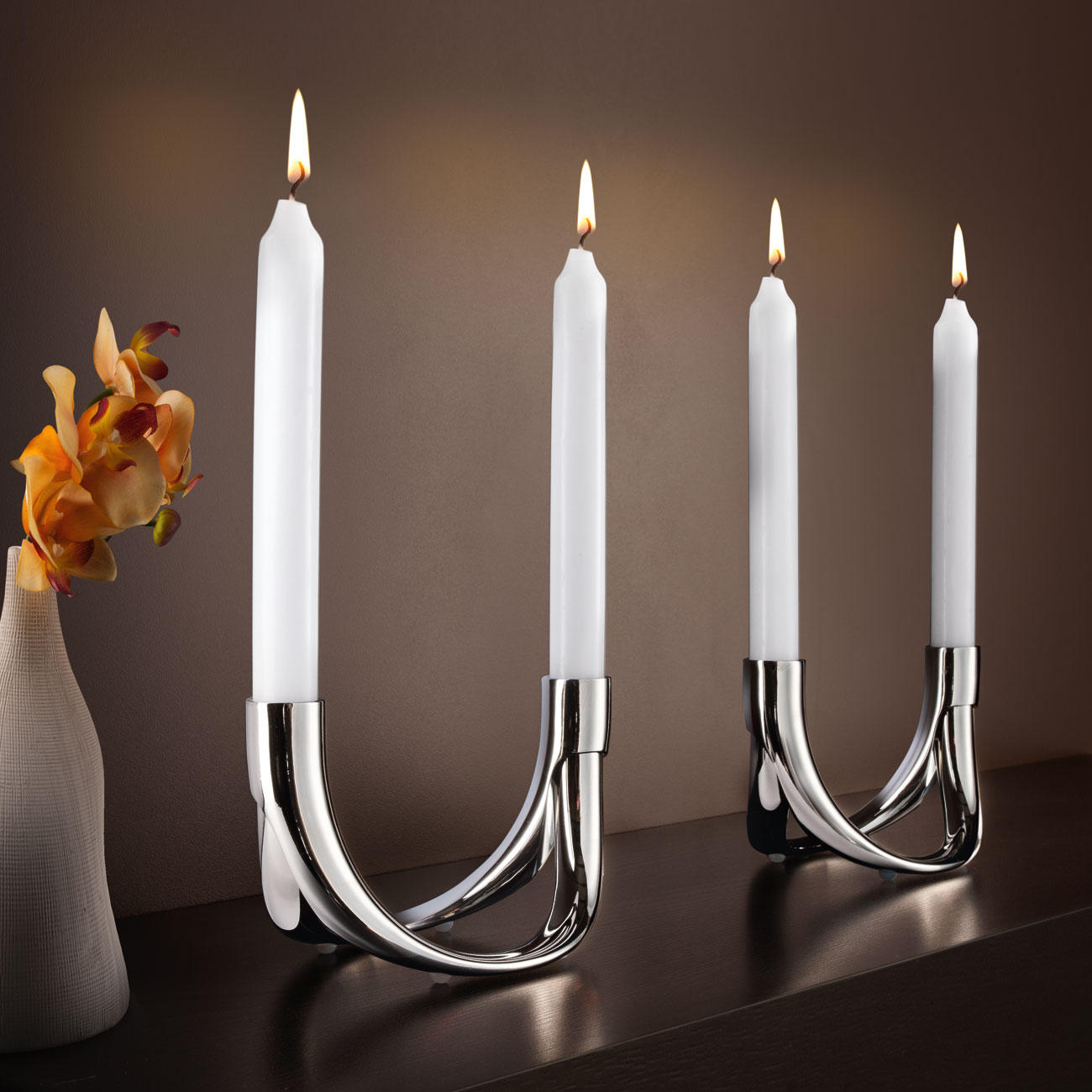 Kerzenhalter Bow, Set für 4 Kerzen online kaufen