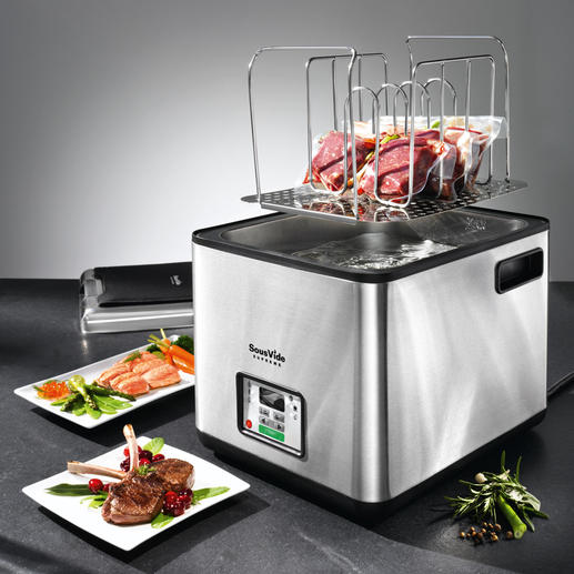 Sous-Vide-Garer Supreme Die Vakuum-Garmethode der Spitzenk&ouml;che &ndash; jetzt endlich auch f&uuml;r zu Hause.