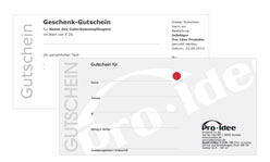 Vorschau Geschenkgutscheine