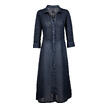 120% Lino Leinen-Kombi-Kleid