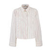 Fashion Charts Naturfasermix-­Streifenbluse