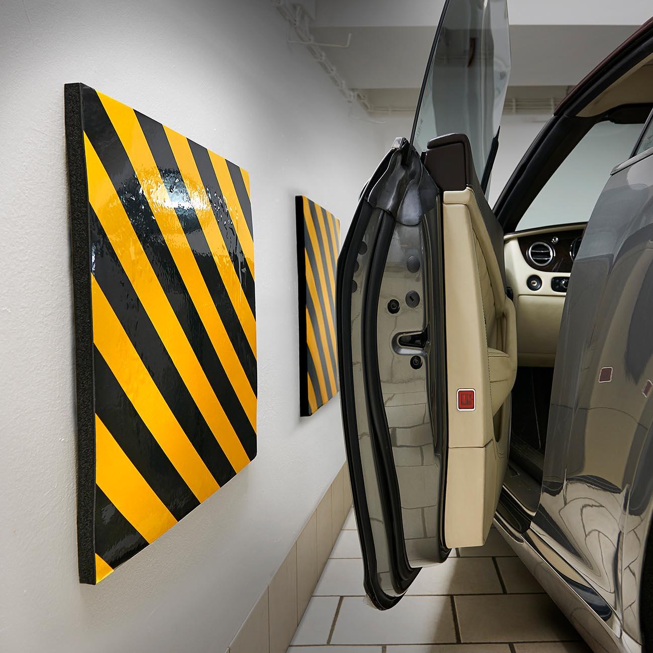2er-Set Garagen Wandschutz selbstklebend für Autotüren