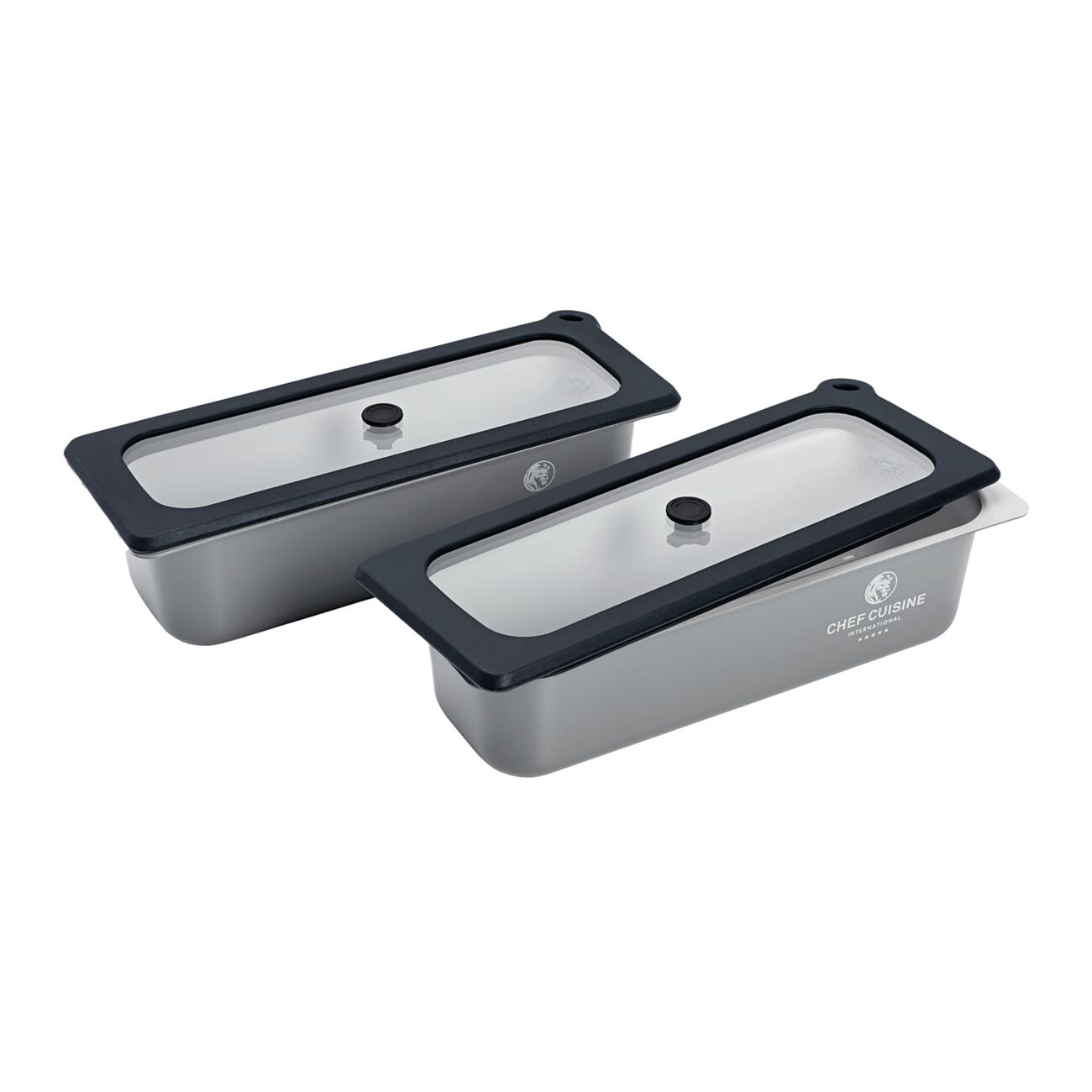 SUSTANIA Mikrowellengeschirr 2er Set - 2x 1,5L Mit Dampfventil & Griffen