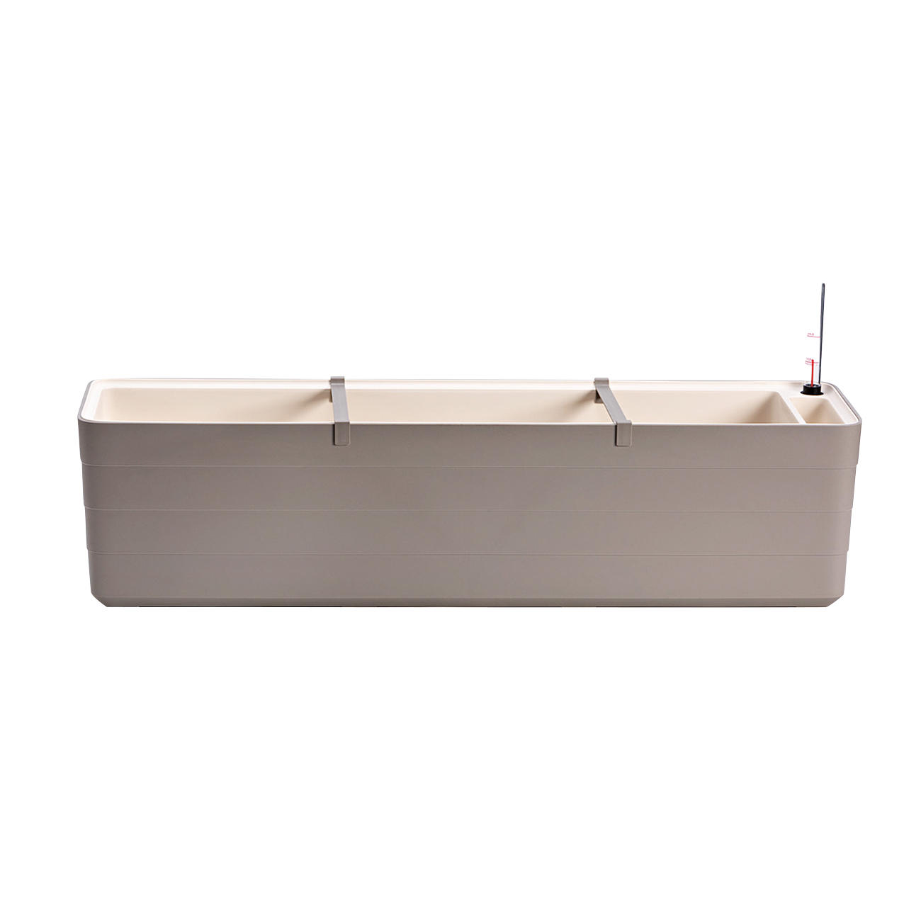 blumenkasten fensterbank obi JARDI 50 Rusty  Balkonkasten 50x17x17 cm 8 kg Naturschiefer Braun   CLIMAQUA