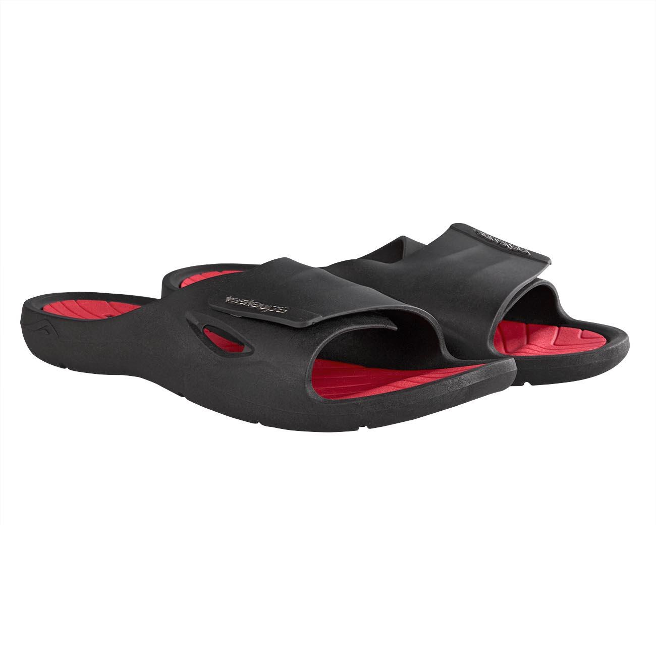 Fashy Active Unisex-Pantolette – Leichte Aquaschuhe Mit Komfort-Fußbett & Klettverschluss