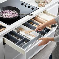 8-teiliger Schubladen-Organizer – Flexibles Ordnungssystem Für Küche, Bad & Büro. Einfach Kombinierbar!