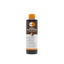 Flasche Renuwell Möbel-Regenerator 500 ml auf weißem Hintergrund.