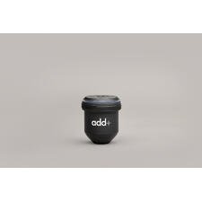 Nachfüllbare Wasserfilterpatrone in Schwarz