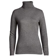 Rolli, Anthrazit Grauer Rollkragenpullover aus Kaschmir in Größe 36.