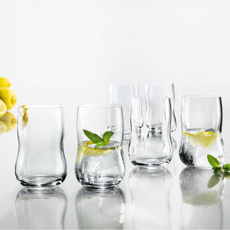 Holmegaard Becherglas, 6er-Set Wir kennen kein besseres Design-Wasserglas zu diesem Preis. Holmegaard, königliches Glas aus Dänemark.