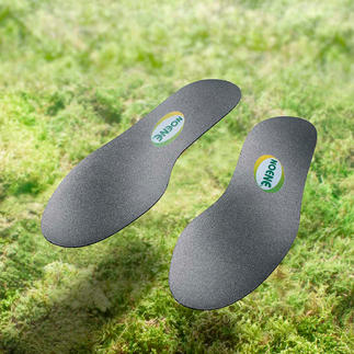 Noene®-Einlegesohlen oder Sporteinlage Hightech-Gelenkschutz für jeden Schuh. Unglaubliche 2 mm (!) flach.