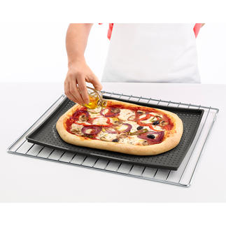 Knusper-Backmatte Endlich eine Backmatte für wirklich knusprige Böden. Ideal für Pizza, Focaccia, Blechkuchen, ...