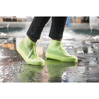 Regen-Überschuh Stylischer Nässeschutz für Ihre Lieblingsschuhe. Aus transparentem Silikon. In coolem Sneaker-Look.