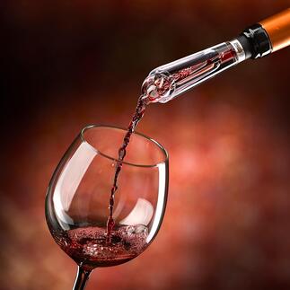Wein-Dekantierer AIROVIN „... belüftet den Wein deutlich sicht- und schmeckbar“ – so das Fazit der Haus & Garten Test (Ausgabe 4.2020).