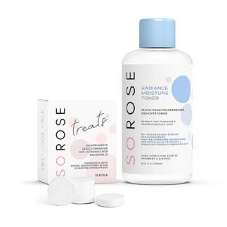 SOROSE® Gesichtstoner, 250 ml Zweifach destilliertes Rosenwasser und Hyaluron-Säure pflegen Ihren Teint mit einem Power-Cocktail natürlicher Wirkstoffe.