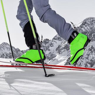 SNÜX® Ski-Überschuh Nie mehr kalte Füße in Skischuhen. Ganz ohne Akku und Kabel. Der patentierte Hightech-Überschuh aus thermoaktivem Cozytech®.