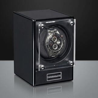 Uhrenbeweger Piccolo 2.0 mit Uhr sichtbar