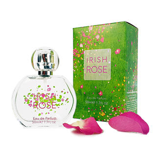 Das Eau de Parfum mit dem wohl typischsten Rosenduft. Irish Rose (vorher Inis Arose) – 2003 nominiert für den FiFi-Award der Fragrance Foundation.