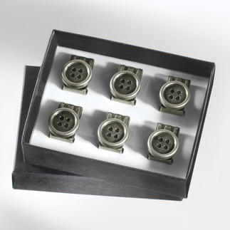 Die praktischen Knopf-Clips für Ihre Hosenträger. Einfach an jeder Hose zu befestigen. Hergestellt in Deutschland.