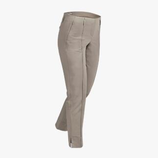Beige 7/8-Stretchhose von Seductive seitlich