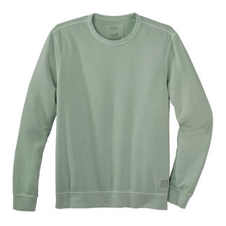 Der Basic-Sweater aus natürlich gefärbter Bio-Baumwolle. Bio-Baumwolle, auf natürliche Weise gefärbt: Dieser Basic-Sweater kommt ohne Chemie aus.