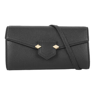 Frontansicht der Pourchet Paris 3-in-1-Bag mit goldenen Details.