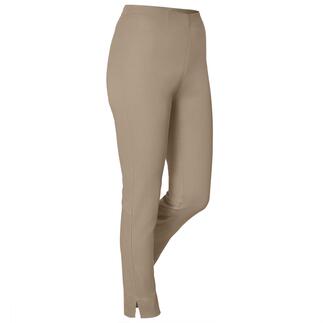 Beige Schlupfhose, Größe 34, seitlich aufgestellt
