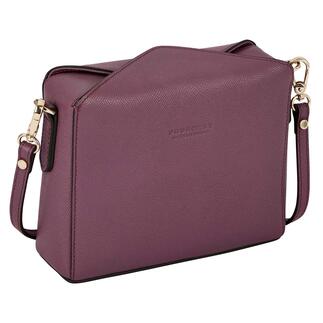 Lila Pourchet Paris Boxy-Bag in halbseitiger Ansicht.