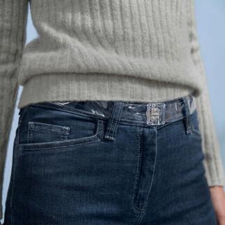 Unsichtbarer Gürtel isABelt® getragen mit Jeans