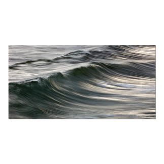 Manolo Chrétiens – Dossen Manolo Chrétiens perfekte Wellen auf handgeschliffenen Aluminiumplatten. 30 Exemplare. Maße: 110 x 70 cm