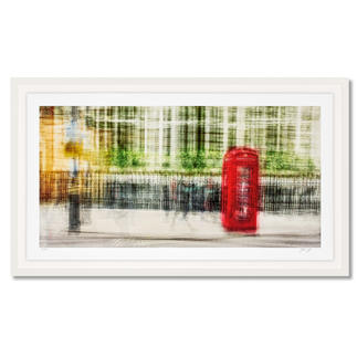 Jacob Gils – London #28 Impressionistisches Gemälde? Oder modernste Fotografie? Jacob Gils’ Edition „London #28“ aus über 100 Einzelaufnahmen. Exklusiv bei Pro-Idee. 20 Exemplare. Maße: gerahmt 132 x 78 cm