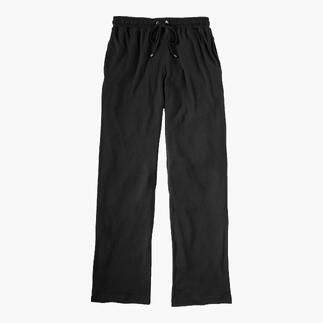 Damen Jogginghose in Schwarz mit Gummizug