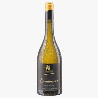 Pinot Bianco Quintessenz 2018, Cantina Kaltern, Alto Adige DOC, Italien 
            Seltenheit: 95+ Parker-Punkte* für einen Weißburgunder.
            *robertparker.com, The Wine Advocate 17.09.2020
        