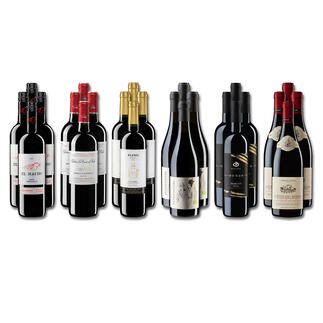 Weinsammlung - Die kleine Rotwein-Sammlung Herbst 2022, 24 Flaschen Wenn Sie einen kleinen, gut gewählten Weinvorrat anlegen möchten, ist dies jetzt besonders leicht.