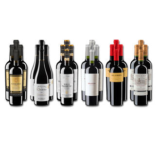 Weinsammlung - Die kleine Rotwein-Sammlung Winter 2022, 24 Flaschen Wenn Sie einen kleinen, gut gewählten Weinvorrat anlegen möchten, ist dies jetzt besonders leicht.
