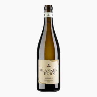 Chardonnay aus Schliengen, 2022 Jahrgang in eleganter Flasche.