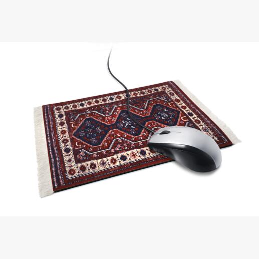 Mousepad "Sigmund Freuds Teppich" Sigmund Freuds berühmter Couch-Teppich: der wohl außergewöhnlichste Arbeitsplatz für Ihre Computer-Mouse.