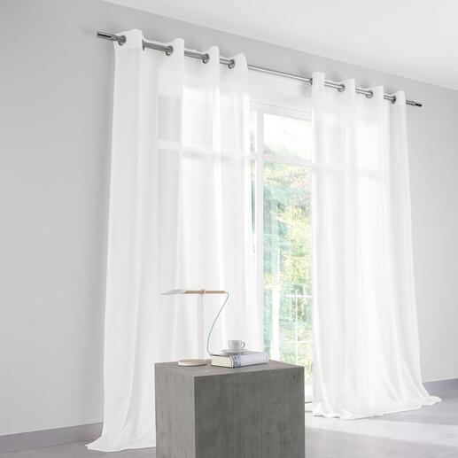 Vorhang Chill-Out - 1 Stück Selten ist ein robuster Outdoor-Stoff so weich und textil.