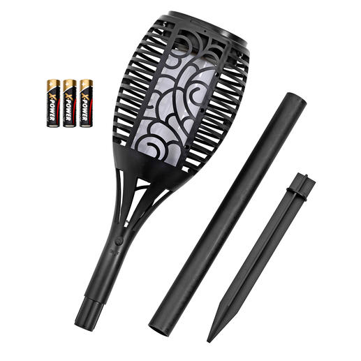 Bestehend aus 3 Elementen. Mitgeliefert: 3 Mignon-Batterien. Bestehend aus 3 Elementen. Mitgeliefert: 3 Mignon-Batterien.