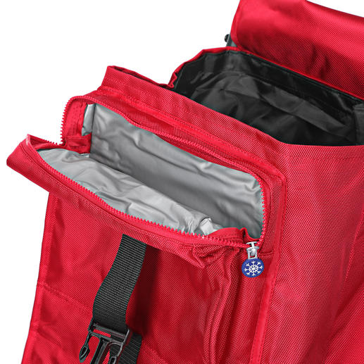 In der 6-l-Thermo-Vortasche bleiben auch tiefgekühlte Lebensmittel bis zu 2 Stunden auf Temperatur. In der 6-l-Thermo-Vortasche bleiben auch tiefgekühlte Lebensmittel bis zu 2 Stunden auf Temperatur.