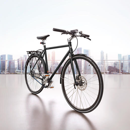 City-E-Bike Cooper E Disc Eine Marke. Eine Legende. ­Automobile Historie vereint in einem City E-Bike. Innovation und Lifestyle auf 2 Rädern.