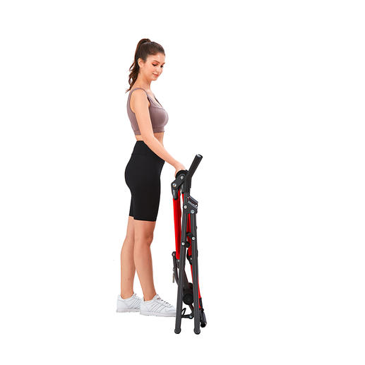 Nach dem Workout ist der Inversionstrainer im Nu wieder platzsparend verstaut. Nach dem Workout ist der Inversionstrainer im Nu wieder platzsparend verstaut.