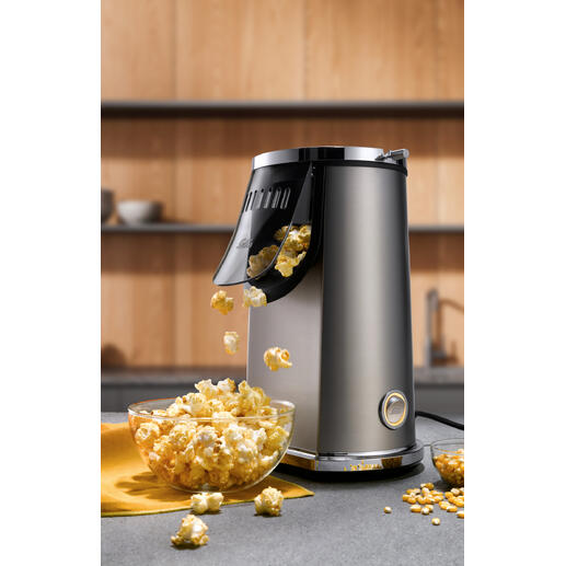 Solis Popcorn-Maker mit frischem Popcorn in einer Schüssel