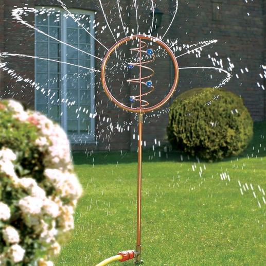 Blue Swirl Wasserspiel Ein faszinierendes Kunstobjekt bewässert jetzt Ihren durstigen Garten.