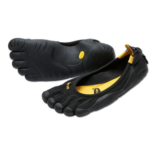 Die original FiveFingers® von Vibram®: ultraleicht und herrlich flexibel. So gesund und entspannend wie Barfußlaufen, aber ohne Verletzungen und schmutzige Füße.