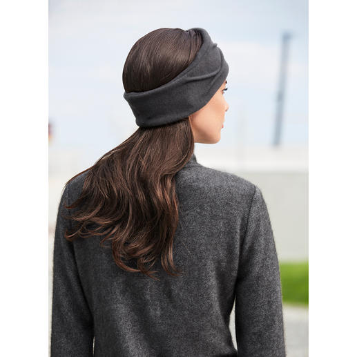 Céline Robert Couture-Stirnband, Anthrazit Céline Robert Couture-Stirnband, Anthrazit