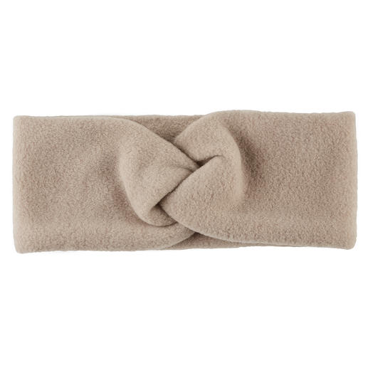 Das Stirnband mit raffiniertem Knoten-Detail. Loevenich macht aus sportlichem Fleece ein elegantes Fashion-Accessoire.