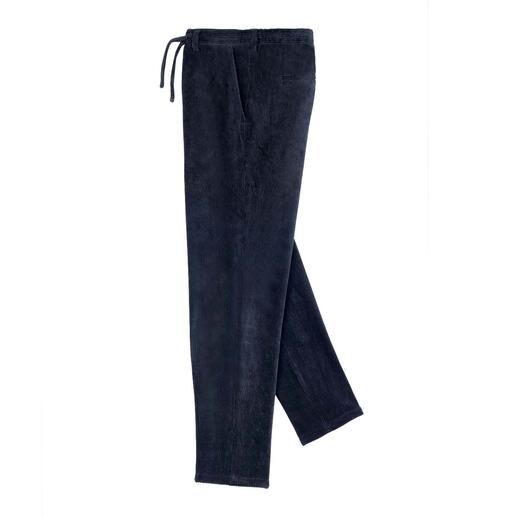 Der Trend-Klassiker Cord-Hose aus bequemem Jersey. Dabei so weich, warm und robust wie gewohnt.