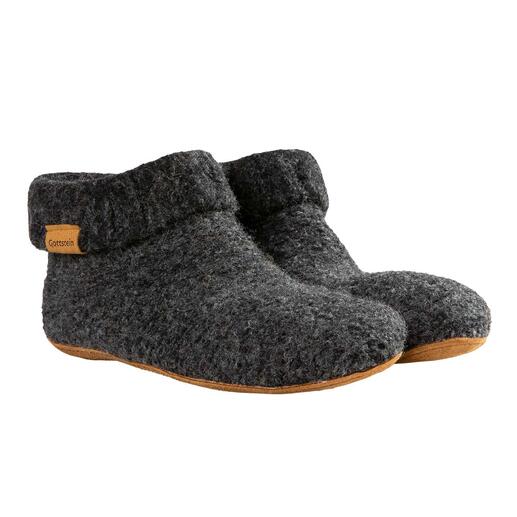 Zwei graue Gottstein Walkstrick-Boots nebeneinander.