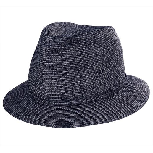 Der Hut, der geknautscht werden darf - und immer in Form bleibt. Ein seltenes Meisterwerk deutscher Hutmacherkunst: der „Fedora“ von Mayser, seit 1800.